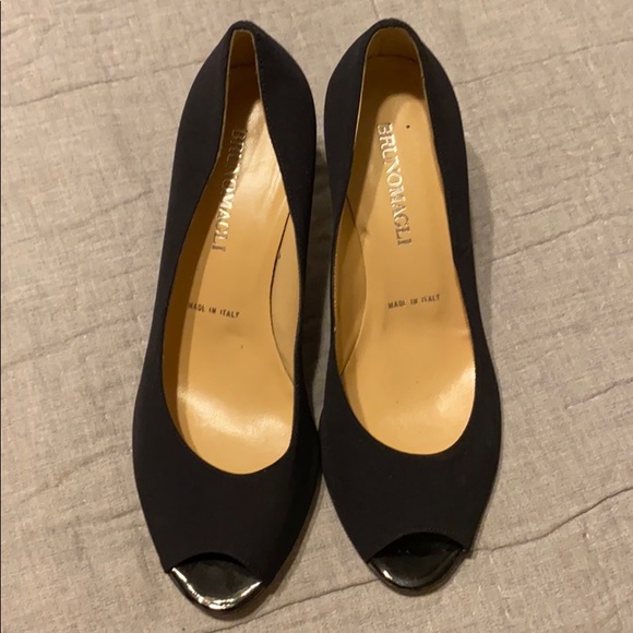 Bruno Magli Shoes - Bruno Magli Black open toe pumps